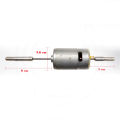 RS555 12V Heavy Duty Long Shaft Copper Magnetic Motor For DC Charger Fan.