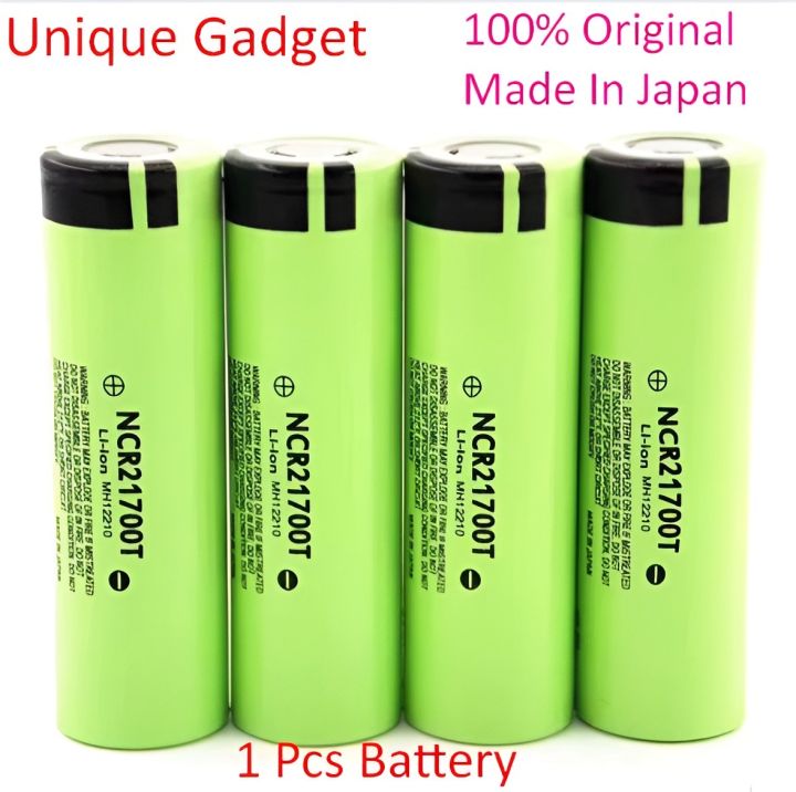 Panasonic%20NCR21700T%20Rechargeable%203.7V%205000mAh%20Li-ion%20Large%20Capacity%20Flat%20Top%2015A%205C%20Tesla%20Car%20Battery%20for%20Powerbank%20LED%20Torch%20Electronic%20Devices%20Made%20In%20Japan%20-%20Image%205