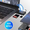 SD Card Reader USB C Card Reader Micro USB 3.0 Type C To Micro SD/TF Adapter Smart Memory Cardreader OTG Adapter for Laptop PC. 