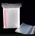 3 x 4 Inch zip Lock Tip Button Plastic Packet (100 pcs pack).