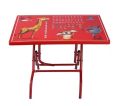 Kids Reading Table Printed Red- RFL- TEL. 