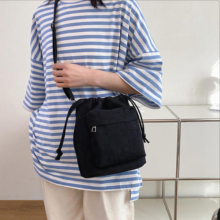 Fashion%20Drawstring%20Shoulder%20Bag%20Portable%20Casual%20Lightweight%20Corduroy%20Handbag%20Bucket%20Bag%20for%20Daily%20Use%20Streetwear%20Women's%20Accessories%20Fashionable%20Outings%20Essentials%20Carrier%20-%20Image%207