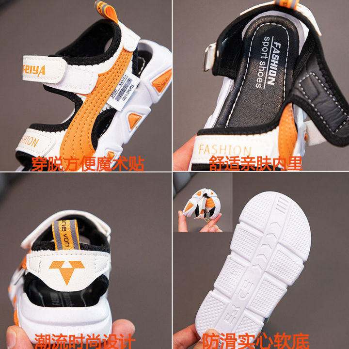 Boys%20Sandals%20Summer%20New%20Kids%20Beach%20Shoes%20Kids%20Boys%20Soft%20Sole%20Baby%20Shoes%20Girls%20Sports%20Sandals%20Summer%20-%20Image%204