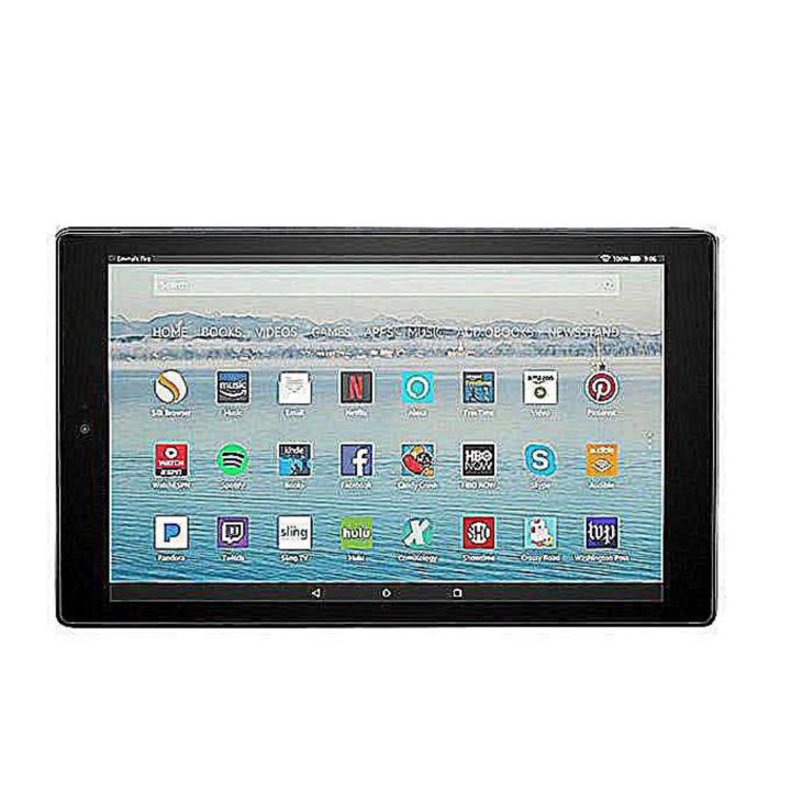Fire HD 10 Tablet with Alexa Hands-Free - 10.1 1080p HD Display - 32 GB - Black