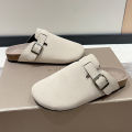 Shevalues New Boston Clogs Slippers For Women Men Cork Footbed Sandals Female Suede Mules Slides With Arch Support Beach Shoes House Foocus.