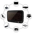 H18 Plus Mini Wireless Keyboard Touchpad Backlit Rechargeable.