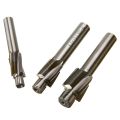 Countersunk head milling cutter , 7Pcs M3-M12 Counterbore Milling Cutter Speed Steel Pilot Slotting Tool End Mill Slot Drill Bit Set.