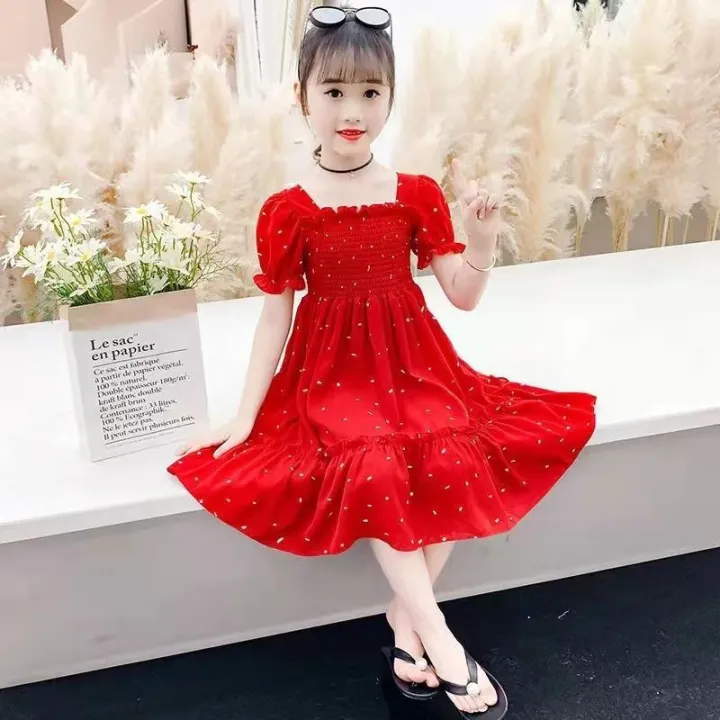 %5B%5D%20Girls'%20Princess%202024%20New%20Super%20Western%20Style%20Little%20Girl%20Summer%20Dress%20Children's%20Skirt%20Netizens%20Big%20Boys%20-%20Image%205