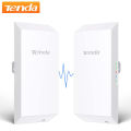 Tenda O1 Outdoor Access Point 300Mbps Long Range Smart Manage Router CPE 2.4GHz PoE Wireless Bridge 8dBi Transmission Waterproof.