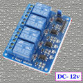 Arduino 4 channel relay module 4-channel relay control board with optocoupler. Relay Output 4 way relay module. 