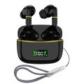 【FUPANG】Misuli TWS Bluetooth 5.3 Digital Display Touch Bluetooth headset stereo Bluetooth earbuds sports earphone canceling gaming headset with anti-drop lanyard. 