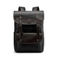 Vintage Leather Waterproof Backpack. 