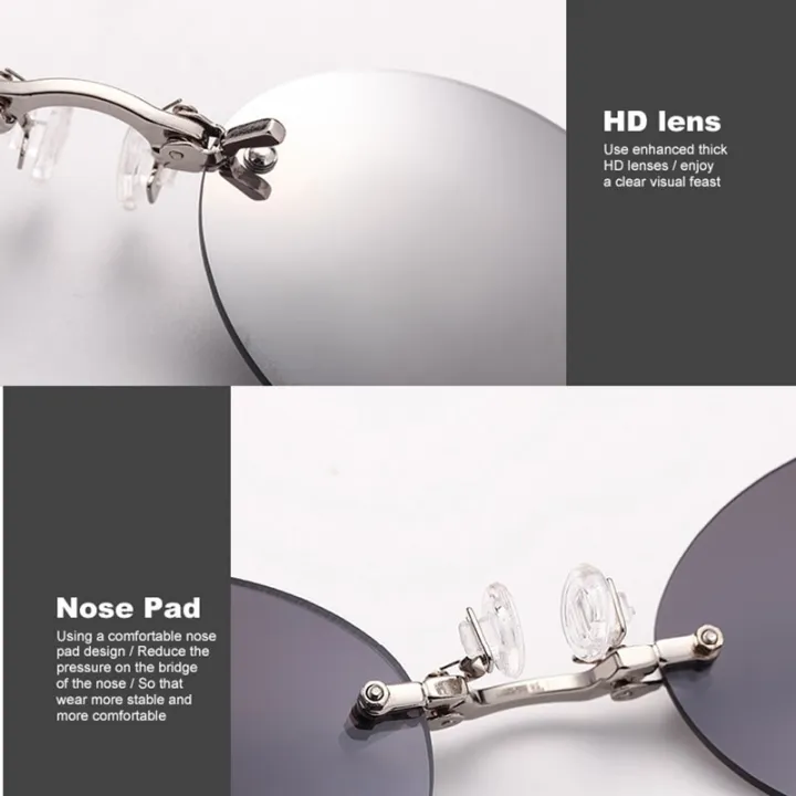 Round%20Rimless%20Matrix%20Morpheus%20Sunglasses%20Clip%20On%20Nose%20Glasses%20Mini%20Frameless%20Vintage%20Men%20Eyeglasses%20UV400%20-%20Image%202