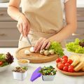 【NEW】 Multifunctional Portable Stainless Steel Material Food Storage Container For Picnic Travel Condiment Containers Lunch Box. 