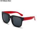 2023 Children's Folding Sunglasses Baby Bicolor Eyeglasses Summer Travel for Boys and Girls Солнцезащитные очки.