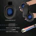 Gaming Headphones Headset Deep Bass Stereo Wired Gamer Earphone Microphone for PS4 Phone PC Laptop Xbox One Nintend Switch iPad.