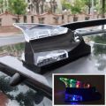 DVFDA Safety Antenna Truck Shark Fin Car LED Light Wind Powered Warning Flash Lamp Voiture Lights. 