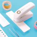 Hole Puncher Round Binder Hole Punching Tool for Journals Notebooks Files. 