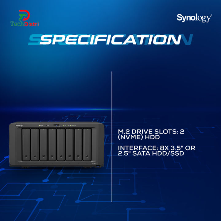 Synology%20DS1821+%208%20Bay%20Tower%20NAS%20Storage_Diskless%20-%20Image%203