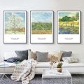 Collection of Van Gogh Works 24 Pics Canvas Painting Classic Art2023ist Art Poster and Print Wall Art Picture for Bedroom Home Decor. 