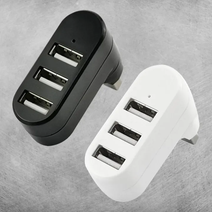 USB%202.0%20Extension%20Hub%20Mini%20Portable%203-port%20Splitter%20USB%20Devices%20Accessories%20High-speed%20Data%20Transmission%20Digital%20Cable%EF%BC%88White%EF%BC%89%20-%20Image%203