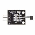 Small PCB Hall Effect Sensor Module A3144E 49E 3 Pin Hall Sensor Hall Effect Detection Magnetic Switches Speed Counting Sensor Module For Arduino 3 Pin Leads.