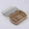 Leaf Shape Soap Box Drain Soap Holder Box Bathroom Shower Soap Holder Dish Storage Plate Tray Bathroom Supplies Bathroom. 