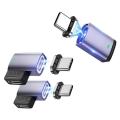 1 Piece 5A Type C Magnetic Adapter USB C Male to Female Type C Magnetic Adapter Quick Charge Data Cable Adapter , Straight. 