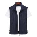 Outdoor sports quick drying men's vest, camisole, breathable vest, spring/summer/autumn new fishing clothes. 