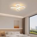 LED Ceiling Lights, Creative Flower Shape LED Ceiling Lamp, Chandeliers Ceiling Light for living Room 3 Color White, Warm, Natural White Bedroom Kitchen.