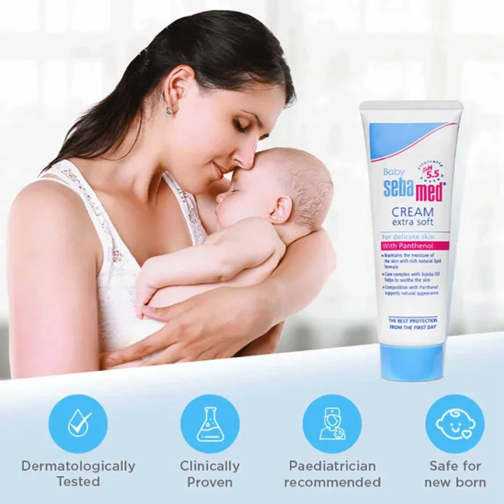 Sebamed%20Baby%20Extra%20Soft%20Cream%20For%20Delicate%20Skin%20with%20Panthenol%20200ml%20-%20Image%203