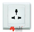 MK Made in Singapore SLIMLINE PLUS 16A 3 Pin Multy Socket without Switch Three 3Pin Multi.