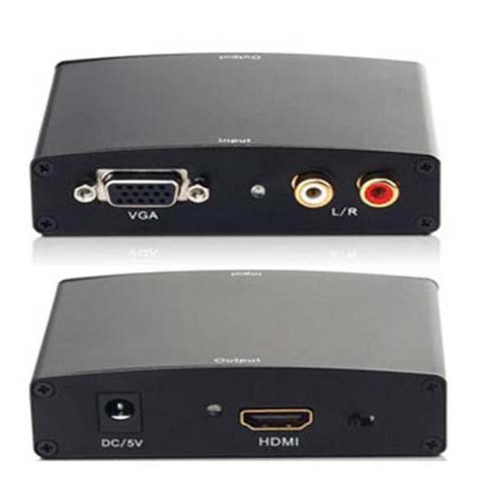 VGA to HDMI Converter Full HD 1080P Box | Daraz.com.bd