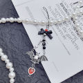 Gothic Bat Tassel Phone Chain Sorcerer Pagan Keychain Bag Charms Phone Charm Pendant Camera Lanyard Backpack Chains Decor Tetuo.