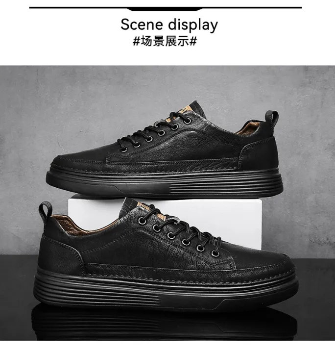 New%20Fashion%20Men's%20shoes%20Trendy%20Sneaker%20Waterproof%20Shoes%20for%20men%20Work%20Shoes%20Leather%20-%20Sneakers%20For%20Men%20-%20Image%206
