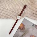 Korean Brand Student Women's Fine Ribbon Fashion Rhinestone Belt Ladies' Watch. 