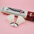 D'Mantis 45 Badminton Shuttlecock - High-Quality Feather Shuttlecock For Badminton Enthusiasts.