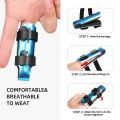 Mallet Aluminum Foam Support Brace Finger Splint Hand Trigger Broken Finger/Sprain/Fracture/Pain Relief/ Joint Immobilization.