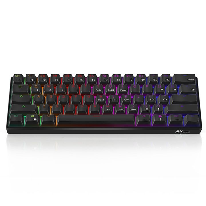 (Ready%20Now)RK61%2061%20Keys%20Bluetooth%20/%202.4G%20Wireless%20/%20USB%20Wired%20Three%20Modes%20Brown%20Switch%20Gaming%20Mechanical%20Keyboard%20with%20RGB%20Backlight,%20Cable%20Length:%201.5m%20-%20Image%2010