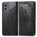Mandala Flower Embossed Leather Phone Case For Motorola Moto G 5G 2023. 