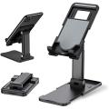 Mobile Stand / Tab Holder (Multi-Angle Adjustable) - Suitable for Apple iPad-Tablet-Smartphone, Foldable and Portable. 