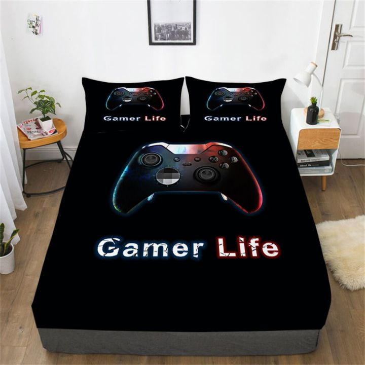 Game%203D%20Comforter%20Set%20Queen%20Bed%20Sheet%20Sets%20Boys%20Girls%20Home%20Bedclothes%20High%20Quality%20Cotton%20Fitted%20Sheets%20Quilt%20Duvet%20Cover%20-%20Image%203