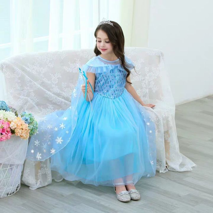 oliphant dress Oliphant Capri Blue Sleeveless Smocked Maxi Dress Capri Blue / XS main image 1