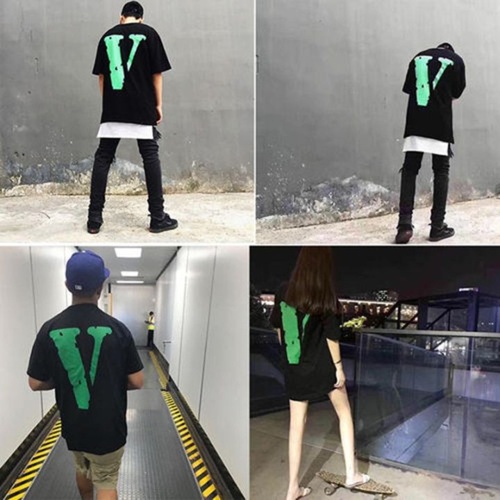 100%25%20Cotton%20Vlone%20Men%20Printed%20Men's%20and%20Women's%20Cotton%20Short%20Sleeved%20T-shirts%20Men%20Clothing%20T%20Shirt%20for%20Men%20Clothing%20Vlone%20-%20Image%204