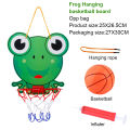 GC Kids Basketball Hoop Kit Cartoon Animals Hanging Basketball Stand Outdoor Indoor Game Sports For Boys Girls Gifts. 