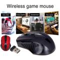 2.4GHz Wireless Mouse Optical Scroll Wheel Ergonomic Gaming Mouse Mice for PC Laptop.