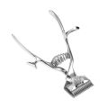 Barber Tools Hand Hair Clippers Manual Metal Portable Trimmer Cutter Super Silence for Adult Baby and Pet. 
