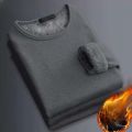 Thermal Underwear Top for Men Thick Thermal Shirt Long Sleeve Winter Inner Wear for Men Thermal Underwear.
