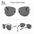 LouisWill Women Sunglasses Ladies Gradients UV Protection  Trim Style Eyewear. 