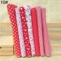 BIG 7Pcs/Set Quilting Fabric Floral Cotton Cloth DIY Craft Sewing Handmade Accessory.